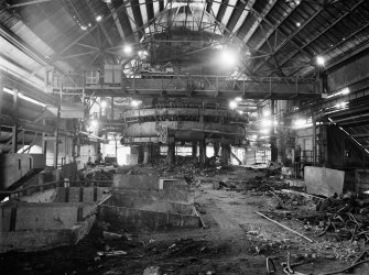 Glasgow, Clyde Iron Works, Interior
View showing base of number 2 furnace