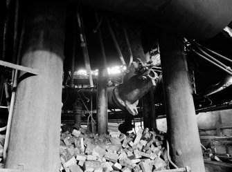 Glasgow, Clyde Iron Works, Interior
View showing goose neck of number 1 furnace