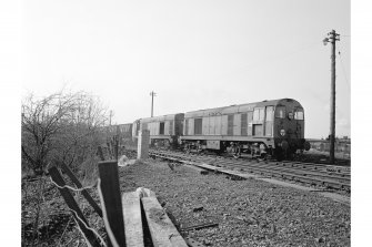 Glasgow, Clyde Iron Works
View showing Ravenscraig ore train