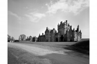 Ayton Castle.
View from West.