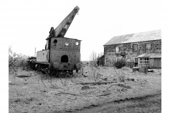 Glengarnock Steel Works, Barclay Locomotive
View of Barclay 040 crane tank locomotive