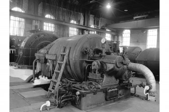 Glengarnock, Steel Works, Power Station
View of No.1 turbogenerator (2.5 mW, built 1941, no.179209)