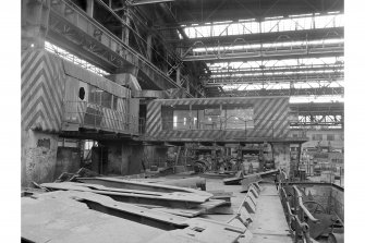 Dalzell Steel Works
View of control room for finshing stands