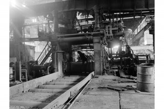 Dalzell Steel Works
View of 1st stage finishing housing, formerly at Mossend, at Dalzell since 1939