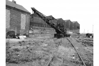 Dalzell Steel Works, Steam Crane
View of Marshall Fleming steam crane, built 1917