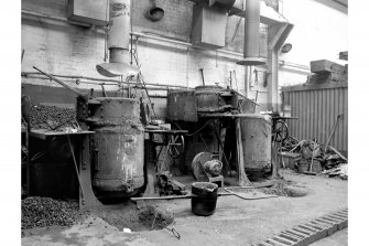 Dalzell Steel Works, Brass Foundry
View of Tilling furnaces