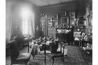Edinburgh, 7 Ann Street, interior.
View of parlour in Thomas Bonnar's house.