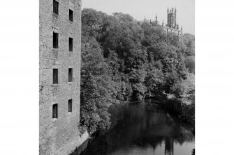 View of part of West Mill and Holy Trinity Church