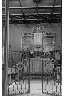 Edinburgh, Dean Village, Bell's Brae, Cathedral Mission
Interior view showing reredos by Phoebe Anna Traquair