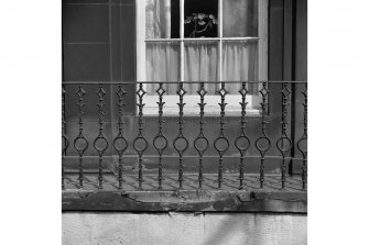 74 Henderson Row.
Detail of window guard.