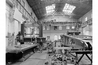 Motherwell, Dalzell Steel Works, Interior
View showing crane in 'new' shop