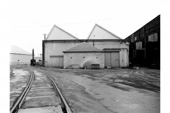 Motherwell, Dalzell Steel Works
View showing joiners' shop