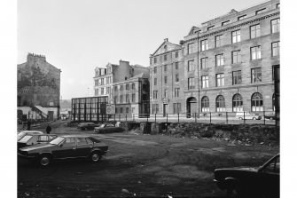 Glasgow, Oswald Street, Bonded Stores
View from NE showing E front of bonded stores with part of numbers 15-31 on right