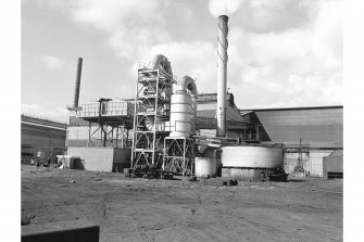 Hallside Steelworks
View showing fume treatment plant