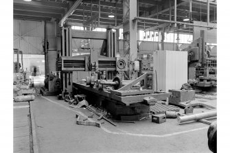 Hallside Steelworks, Interior
View of engineers' shop showing Loudon planning machine (incomplete)