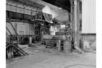 Hallside Steelworks, Interior
View showing cogging mill (old housing)