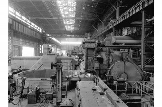 Hallside Steelworks, Interior
View showing billet shear