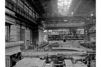 Hallside Steelworks, Interior
View showing turntable for cogged ingots