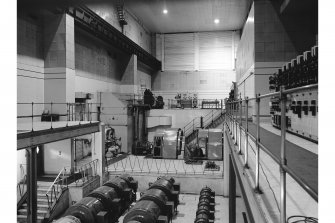 Hallside Steelworks, Interior
View of power station with finishing mill motor in centre