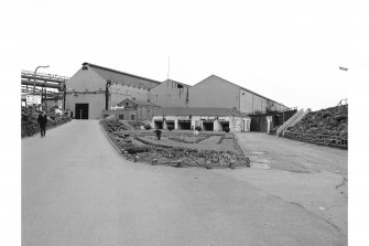 Glasgow, Clydebridge Steel Works
View showing melting shop