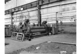 Glasgow, Clydebridge Steel Works, Interior
View of plate bending rolls by Hugh Smith Limited, C21981