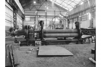 Glasgow, Clydebridge Steel Works, Interior
View of plate bending rolls by Hugh Smith Limited, C21981