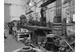 Glasgow, Clydebridge Steel Works, Interior
View of engineering shop showing Churchill grinding machine