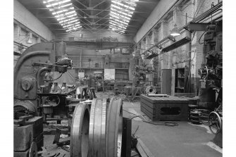 Glasgow, Clydebridge Steel Works, Interior
View of engineering shop