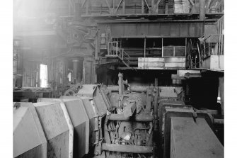 Glasgow, Clydebridge Steel Works, Interior
View showing slabbing mill