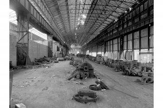 Glasgow, Clydebridge Steel Works, Interior
View showing old plate mill