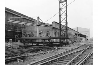 Glasgow, Clydebridge Steel Works
View showing smithy and engineering shop