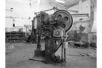 Glasgow, Clydebridge Steel Works, Interior
View showing Ross-Rigby hammer 2333, R. G. Ross and Sons