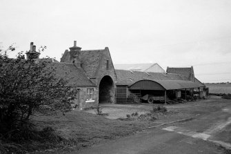 Swanston Farm Steading.
View of main entrance from South East.