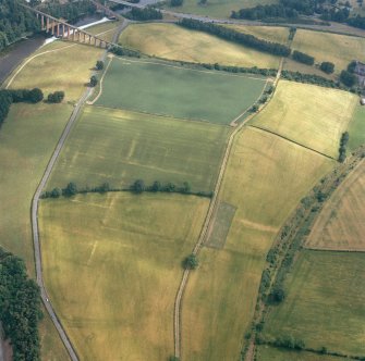 Oblique aerial view.