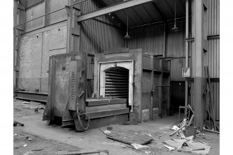 Hamilton, Fullwood Foundry, Interior
View of dressing shop showing Royce electric annealing furnace