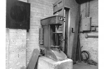 Hamilton, Fullwood Foundry, Interior
View showing Birnell hardness testing machine