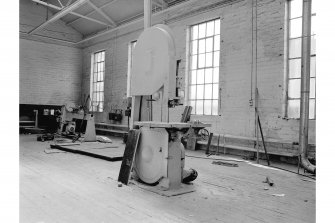 Hamilton, Fullwood Foundry, Interior
View of pattern shop showing White bandsaw (4347J)