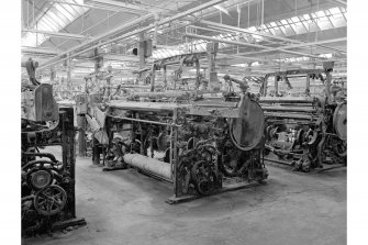 Dundee, Princes Street, Upper Dens Mills, Interior
View showing circa 1900 canvas loom, Baxter Brothers