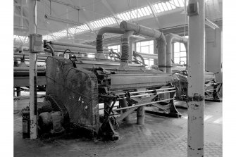 Dundee, Princes Street, Upper Dens Mills, Interior
View showing cropping machine, A. F. Craig Limited, Paisley