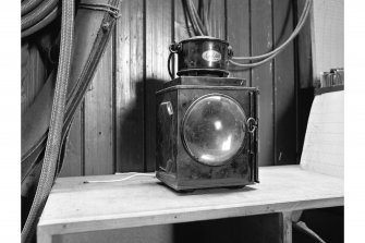 Motherwell, Lanarkshire Steelworks, Interior
View showing lamp