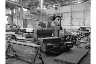 Motherwell, Lanarkshire Steelworks, interior
View showing machine