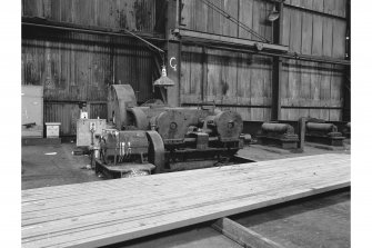 Motherwell, Lanarkshire Steelworks, Interior
View showing straightening machine