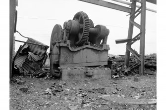 Motherwell, Lanarkshire Steelworks
View from NE showing plate shear