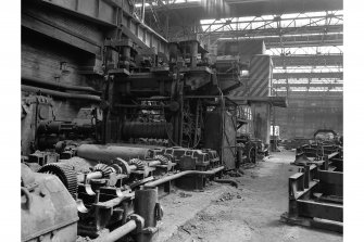 Motherwell, Dalzell Steel Works, Interior
View showing light section mill