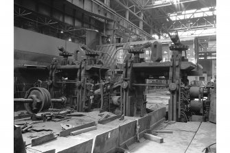 Motherwell, Dalzell Steel Works, Interior
View showing light section mill