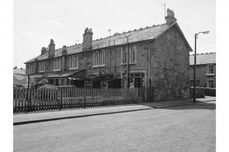 Hallside Steelworks, 1-28 Village Road, Terraced Houses
View from NE showing ESE front of numbers 5-10 and NNE front of number 5