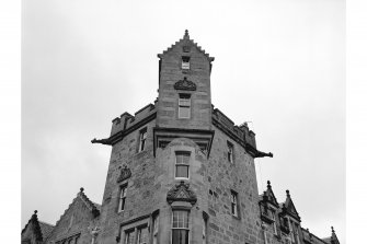 Flichity House
View from NE showing NE front of tower