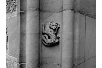 Flichity House
View showing detail on main door surround of SE front