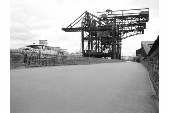 Glasgow, General Terminus Quay
View from W showing cranes and ship