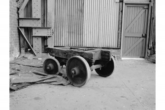 Gartcosh Steelworks, Interior
View showing sheet bogie